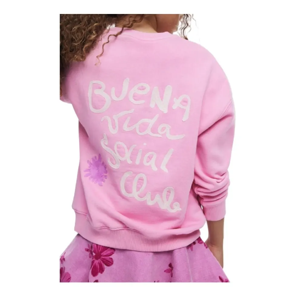 Sun Embroidered Sweatshirt