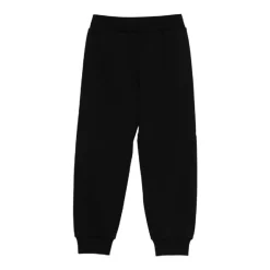 Svart Bomull Barn Joggers AW25