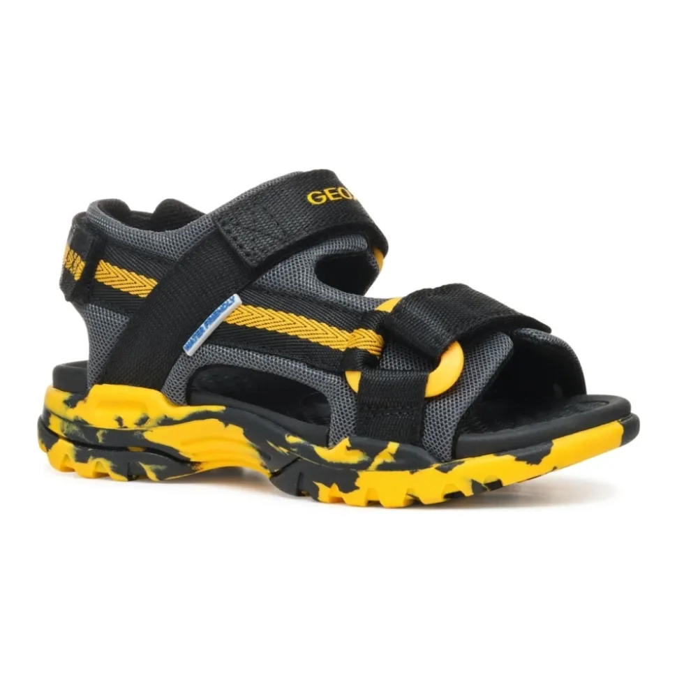 Svarte Barne Sandaler Borealis Stil