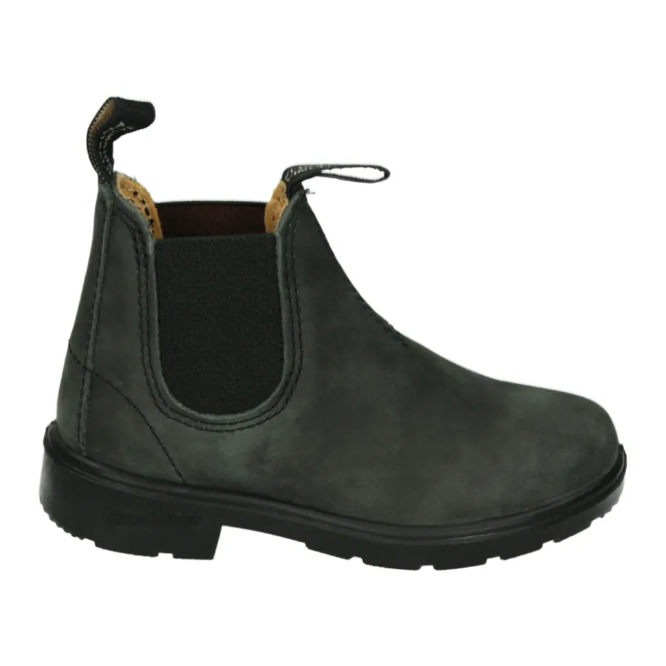 Svarte Nubuck Gutt Sko 1325 Modell