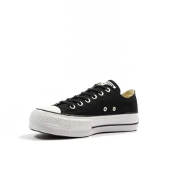 Svarte Platform Sneakers Urban Stil