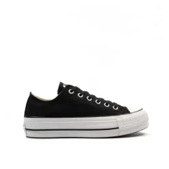 Svarte Platform Sneakers Urban Stil