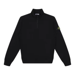 Svarte Polos og Sweatshirt med Half-Zip