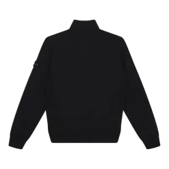 Svarte Polos og Sweatshirt med Half-Zip