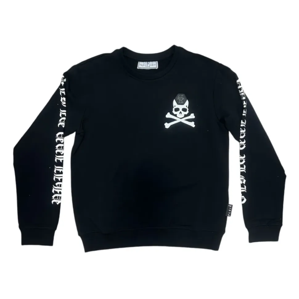 Svart Sweatshirt Barnemote