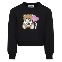 Svart Teddy Bear Sweatshirt