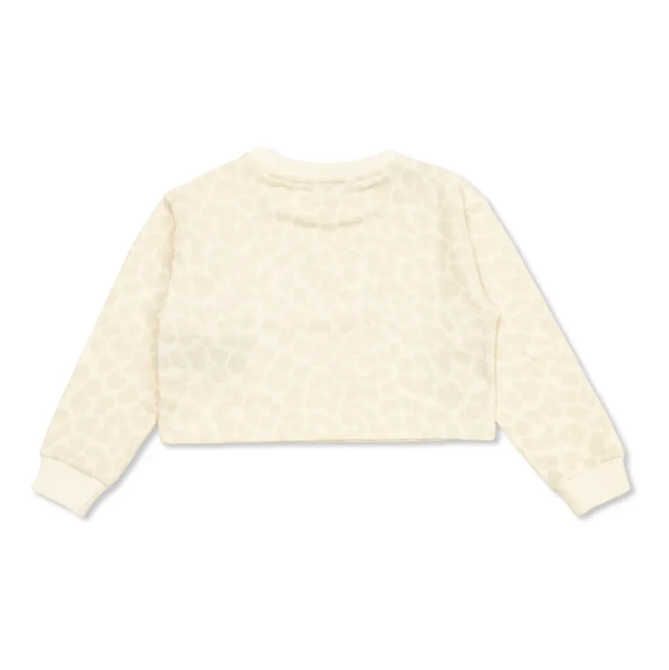 Sweatshirt med trykt logo