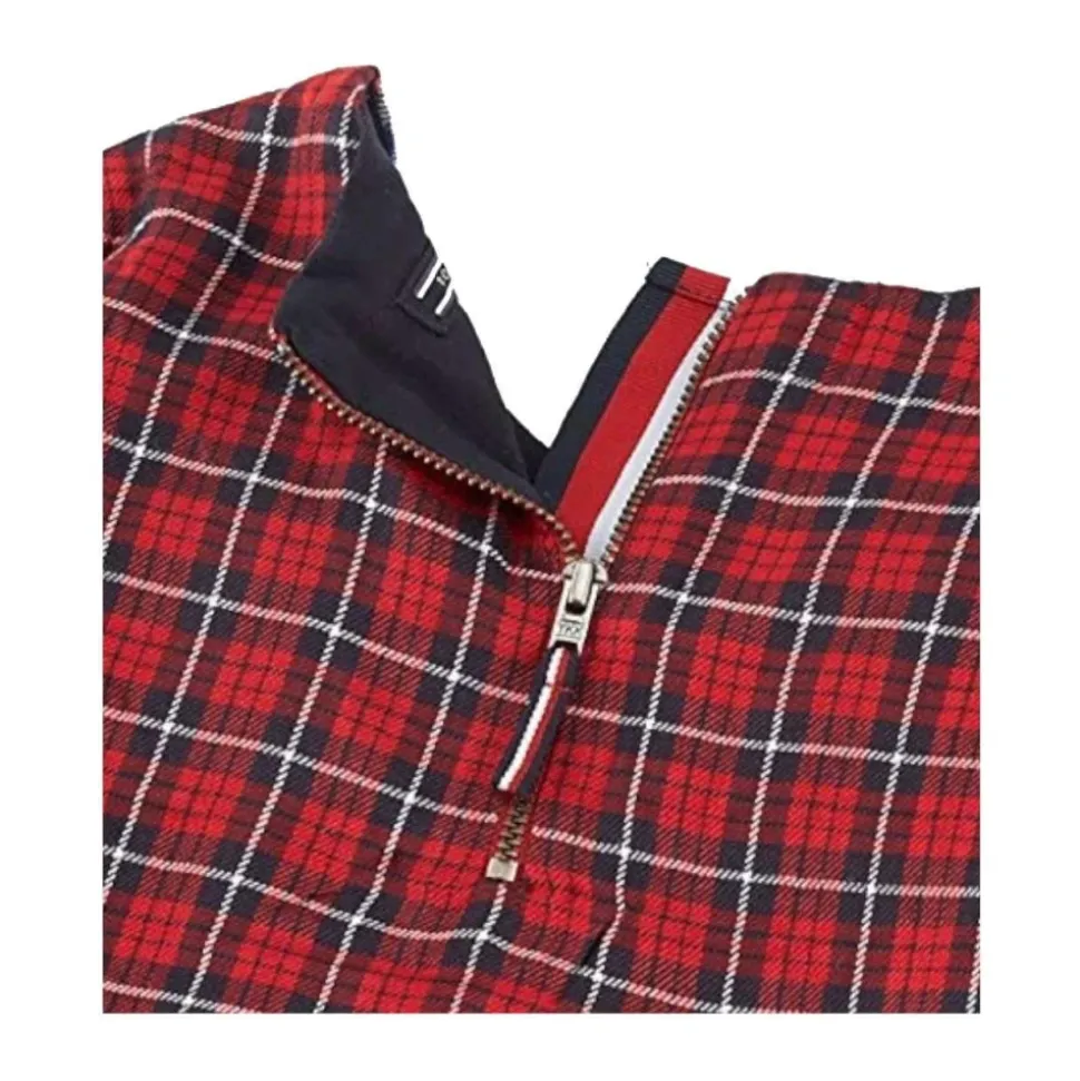 Tartan Patch Dress