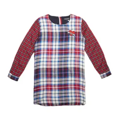 Tartan Patch Dress