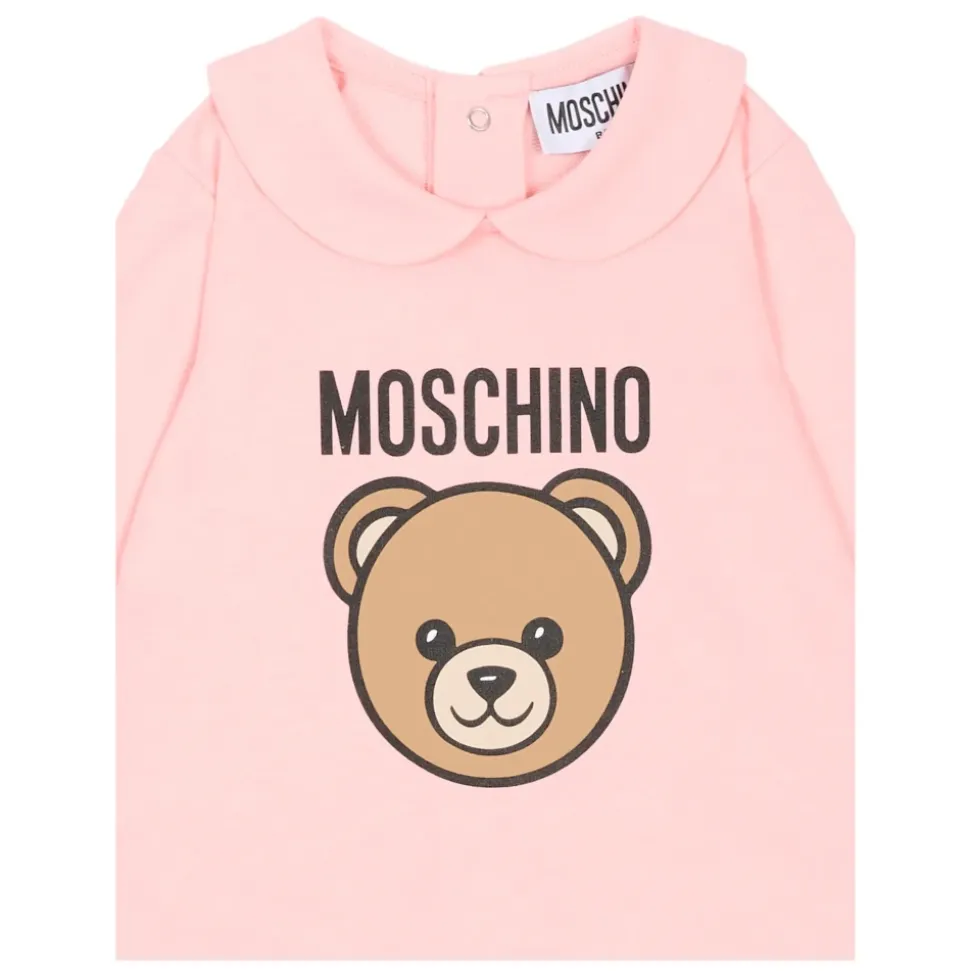 Teddy Bear bomullsfleece-onesie