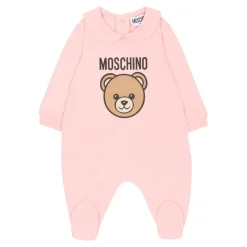 Teddy Bear bomullsfleece-onesie