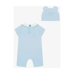 Teddy Bear bomullsjersey sparkedress og luesett