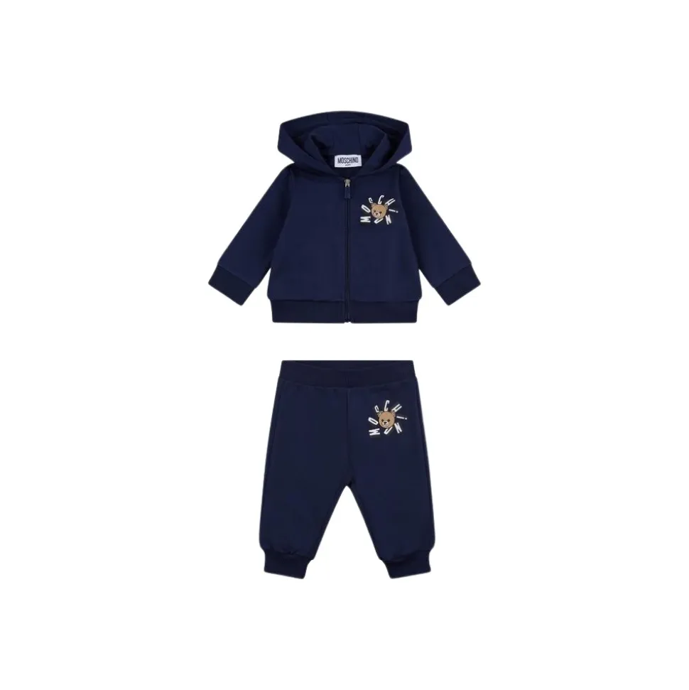 Teddy Bear bomullsjoggedress med hettegenser
