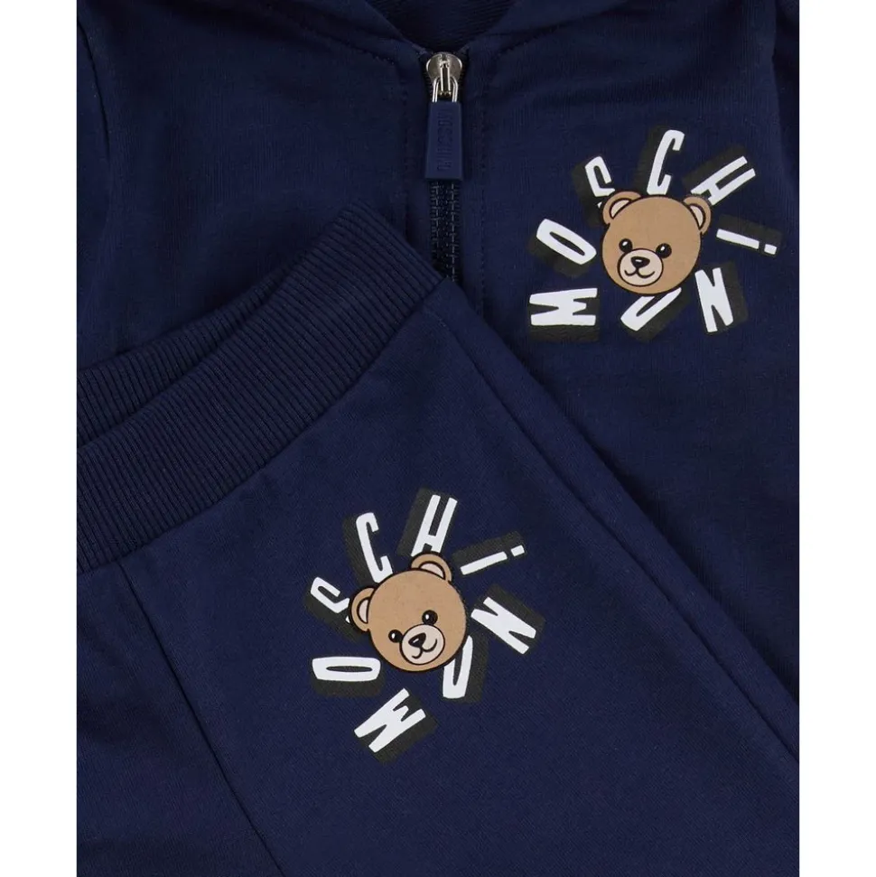 Teddy Bear bomullsjoggedress med hettegenser