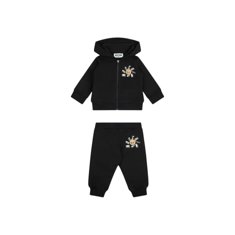 Teddy Bear Bomullsjumpsuit med Genser