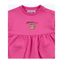 Teddy Bear bomulls-sweatshirtkjole