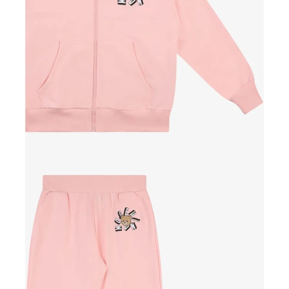 Teddy Bear bomulls-sweatshirt jumpsuit