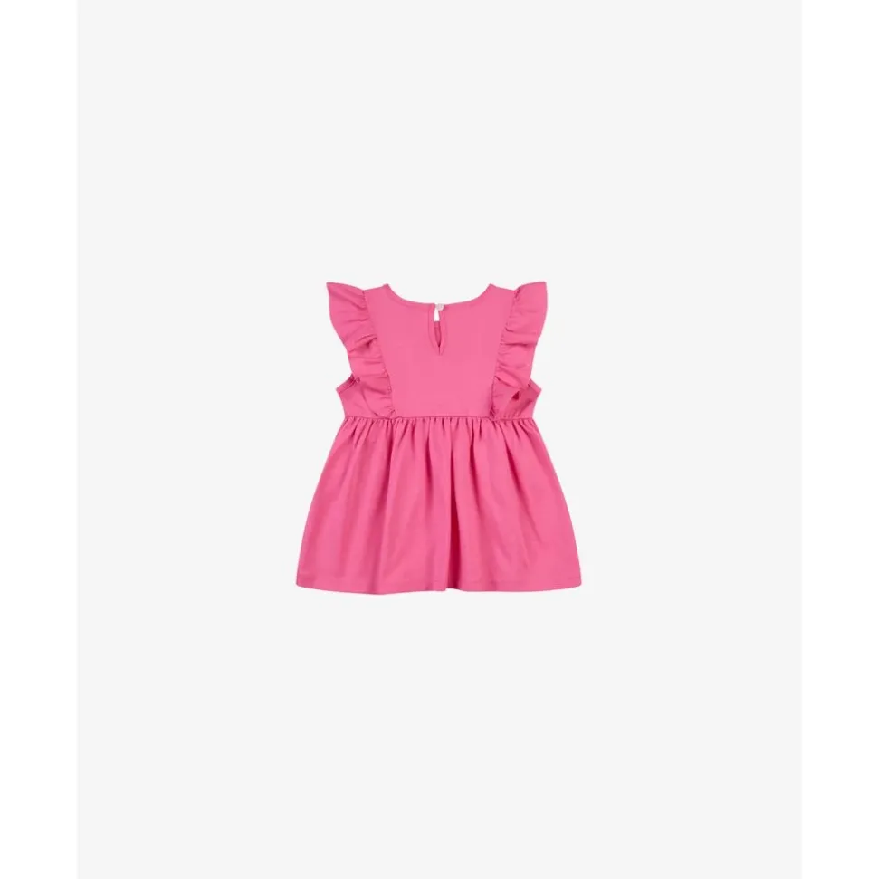 Teddy Bear Cotton Jersey Dress