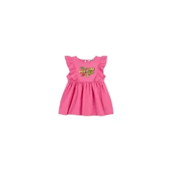 Teddy Bear Cotton Jersey Dress