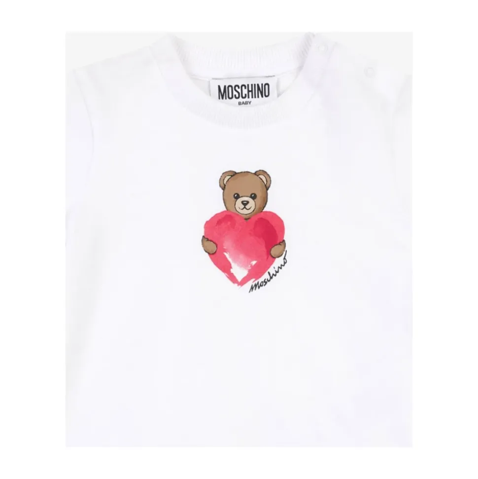 Teddy Bear Cotton Jersey Dress