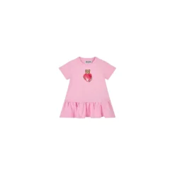 Teddy Bear Cotton Jersey Dress