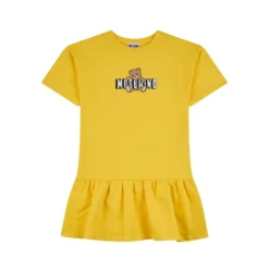 Teddy Bear Cotton Jersey Dress