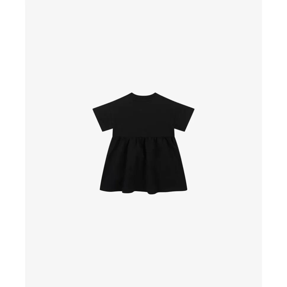 Teddy Bear Cotton Sweatshirt Dress
