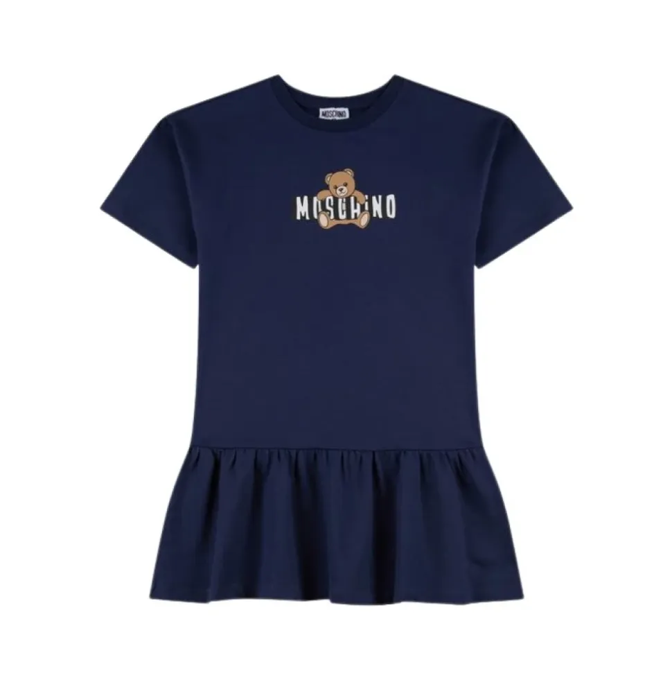 Teddy Bear Jersey Kjole