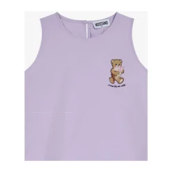 Teddy Bear kjole i bomulls poplin