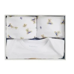 Teddy Bear-print bomullssett