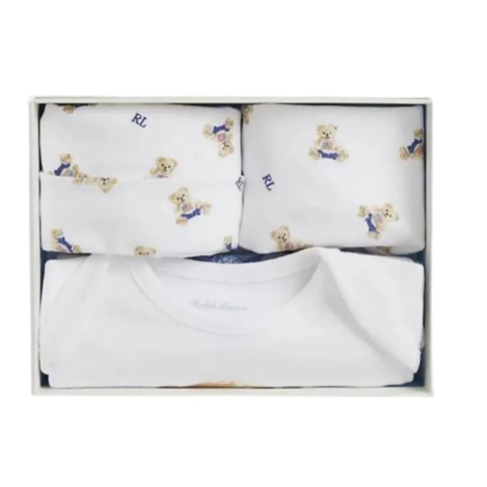 Teddy Bear-print bomullssett