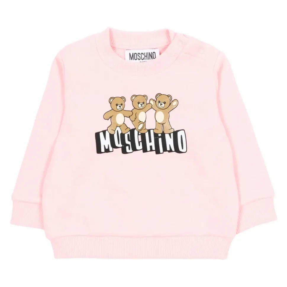 Teddy Bear-print Sweatshirt