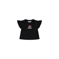 Teddy Bear T-skjorte i bomullsjersey