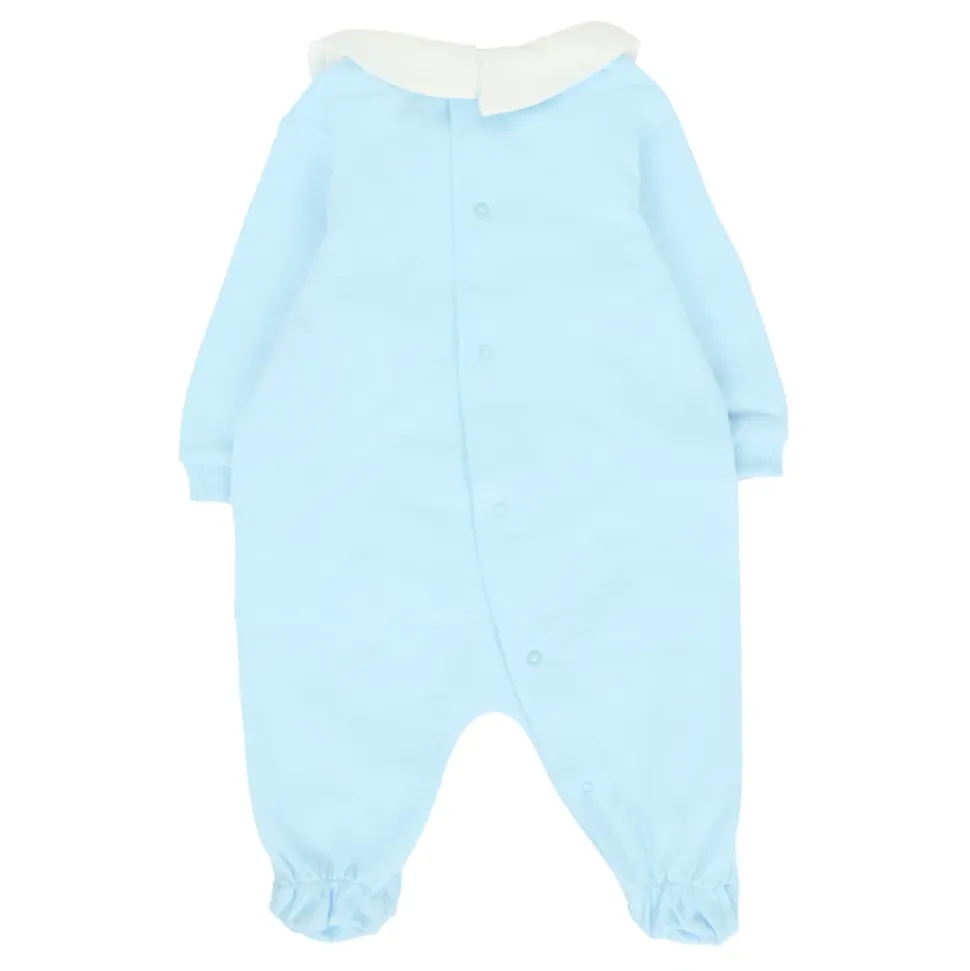 Teddybjørn Rompers i lyseblå