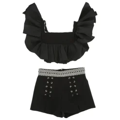 Topp og shorts sett