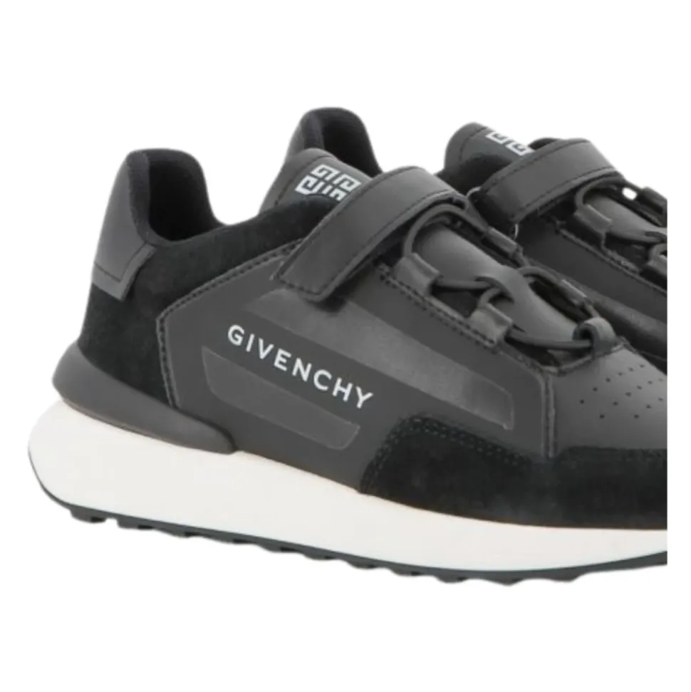 Touch Strap Panelled Sneakers