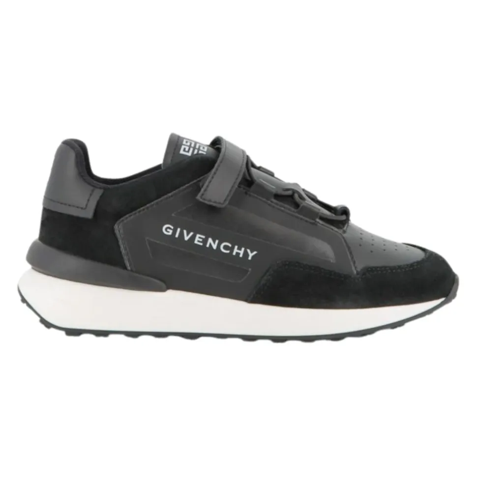 Touch Strap Panelled Sneakers