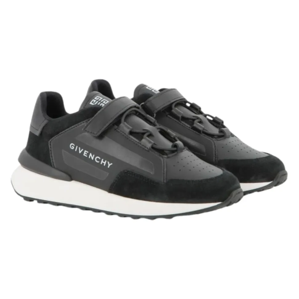 Touch Strap Panelled Sneakers