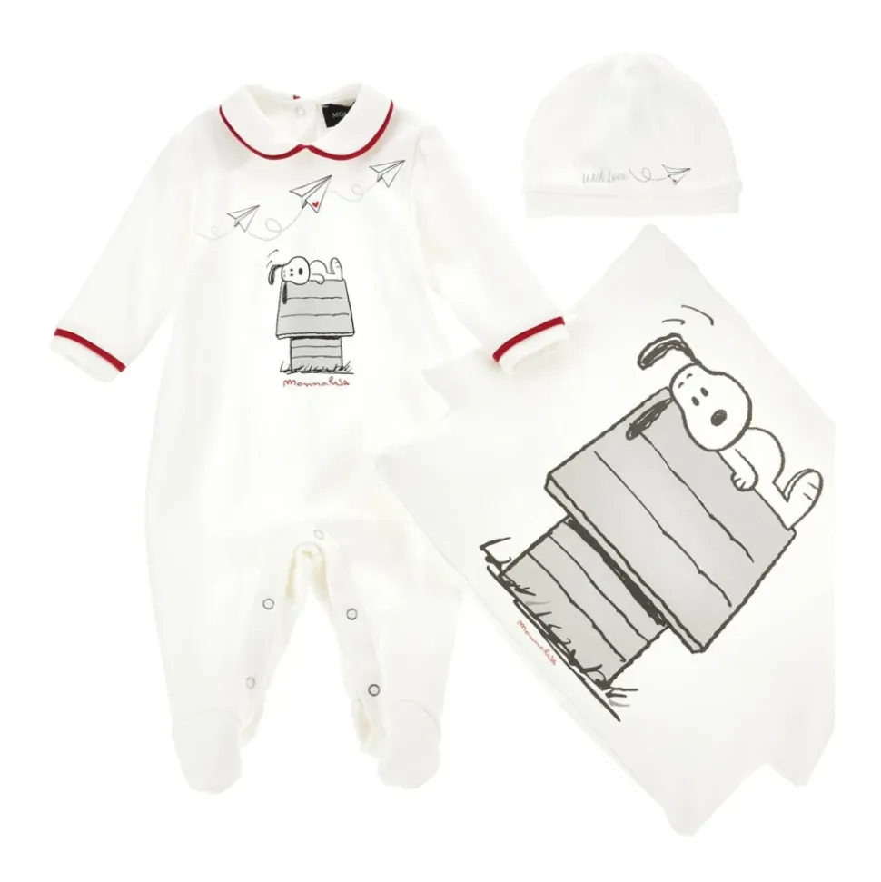 Tredelt Snoopy-sett