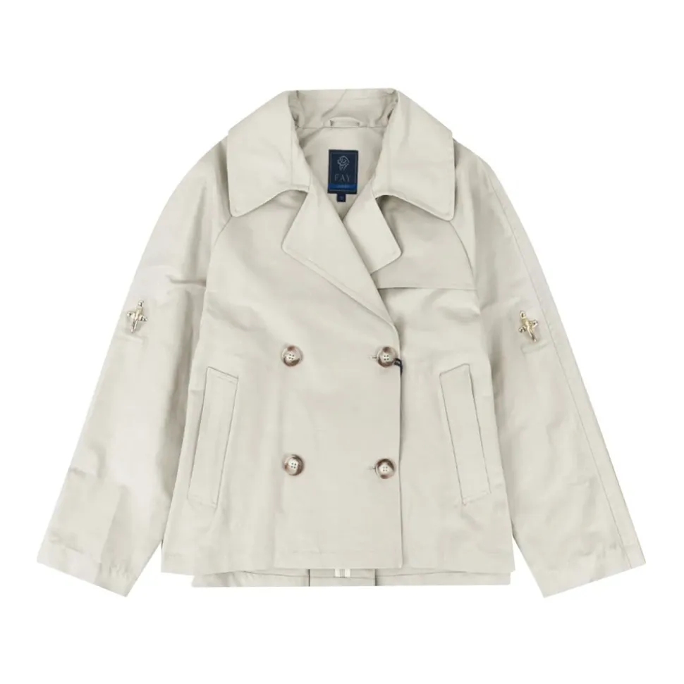Trench corto i nylon