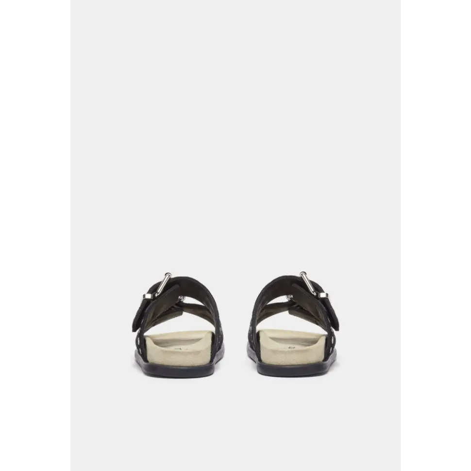Trendy barnesandaler i svart