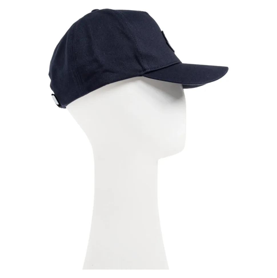 Tricolor Logo Cotton Baseball Cap