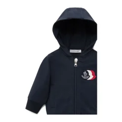 Triple Logo Zip Hoodie