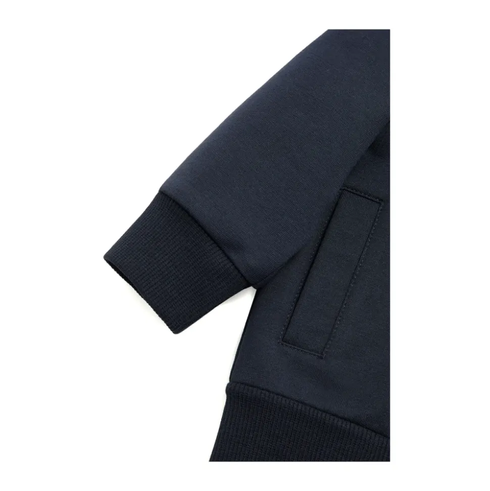 Triple Logo Zip Hoodie