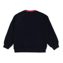 Trykket sweatshirt i bomullsjersey