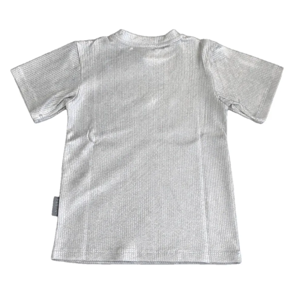 T-shirt Girocollo Cropped