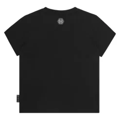 T-shirt Rund Hals SS Strass Monogram