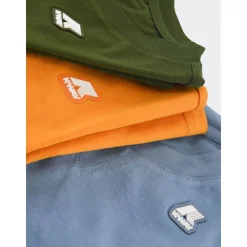 T-shirt Set Tris Crew Neck