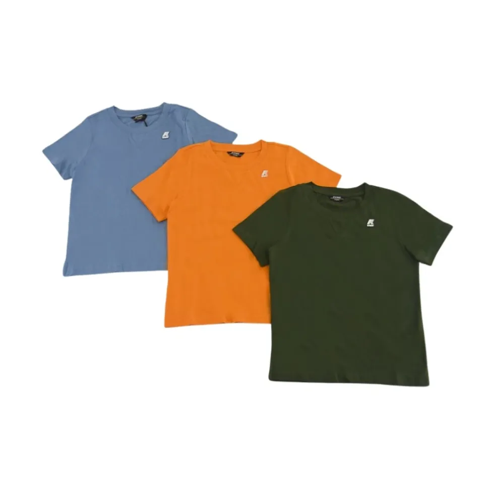 T-shirt Set Tris Crew Neck