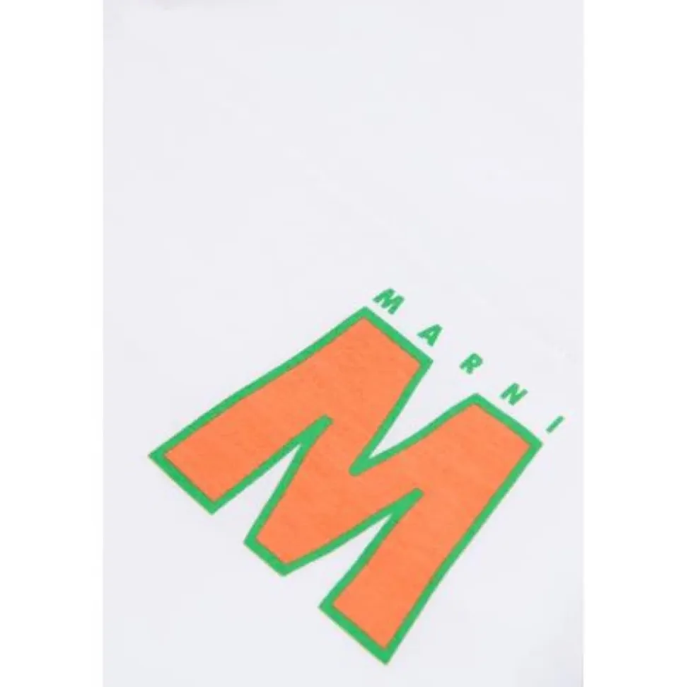 T-skjorte med logo og V-hals